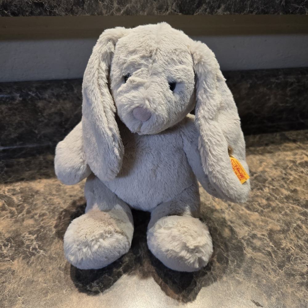 Steiff Cuddly Friends Hoppie Hase 8in Tan Plush Bunny